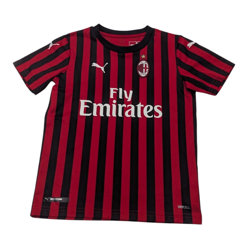 2018 AC Milan Puma Home Red Soccer Kit Jersey Youth Medium